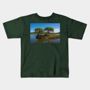 Strunjan Protected Area, Slovenia Kids T-Shirt